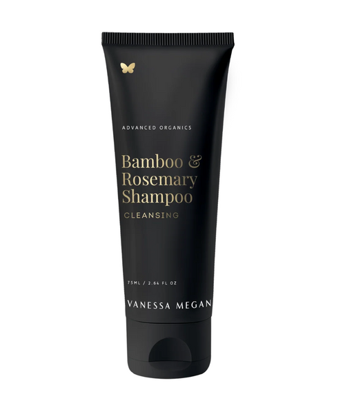 Bamboo & Rosemary CLARIFYING SHAMPOO Organic 75ml - Vanessa Megan