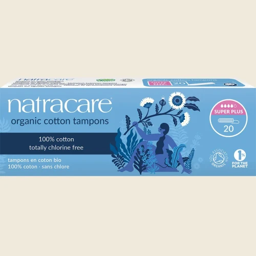 Tampons Super Plus Organic 20pk - Natracare