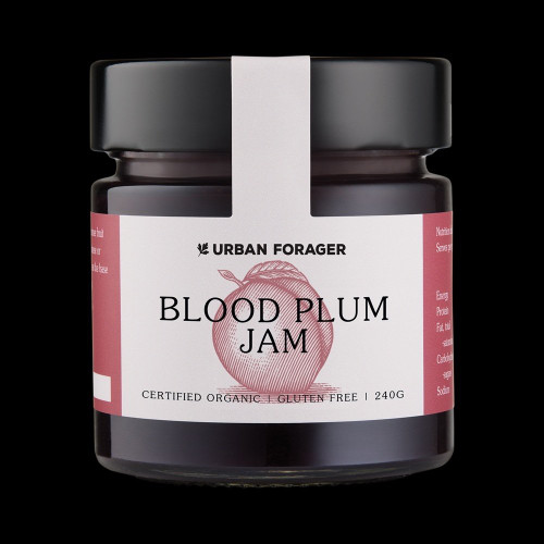 Blood Plum Jam Organic 240g - Urban Forager