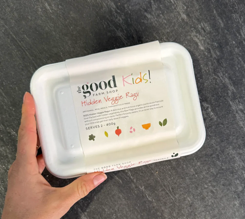 Kids Hidden Veggie & Mince Ragu (2 serves) 400g Regen Grass Fed Beef & Organic Ingreds - Good Farm