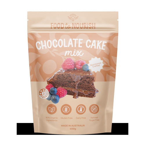Chocolate Cake Mix Gluten Free Organic 400g - Food to Nourish