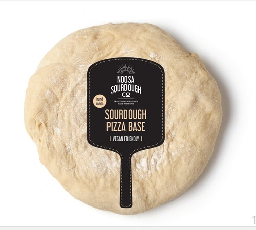 Sourdough Pizza Base Organic 300g - Noosa Sourdough (May Be Frozen)