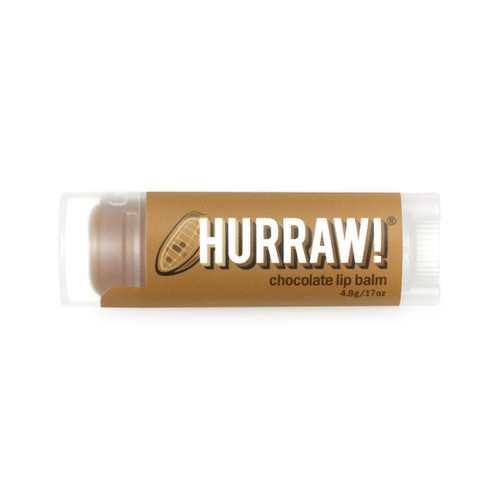 Chocolate Lip Balm Organic 4.8g - Hurraw