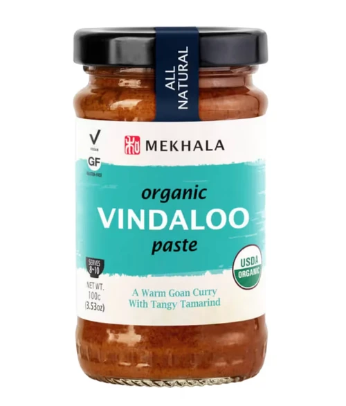 Vindaloo Curry Paste Organic 100g - Mekhala