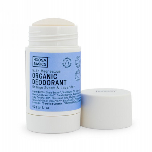 SWEET ORANGE & LAVENDER Deodorant STICK 60g - Noosa Basics