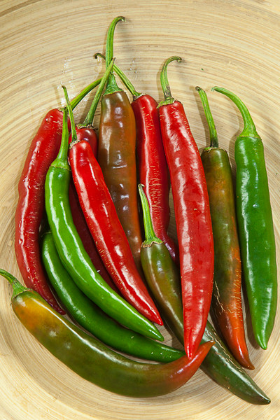 Chillies (Long MIXED) Organic - per 100g