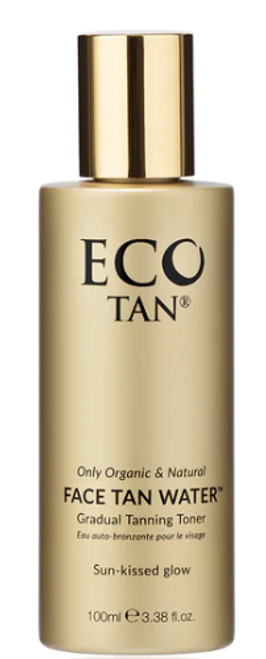 Face Tan Water Natural Colour Organic 100ml - Eco Tan