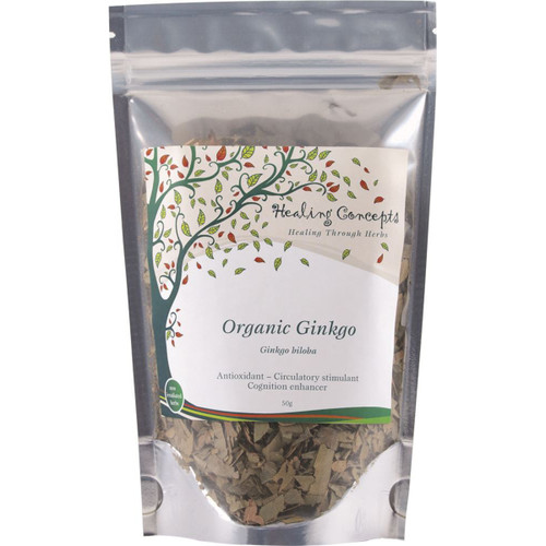 Ginkgo Loose Leaf Organic 50g - Healing Concepts