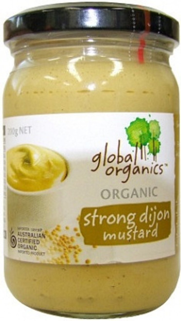 Mustard Strong Dijon 300g - Global Organics