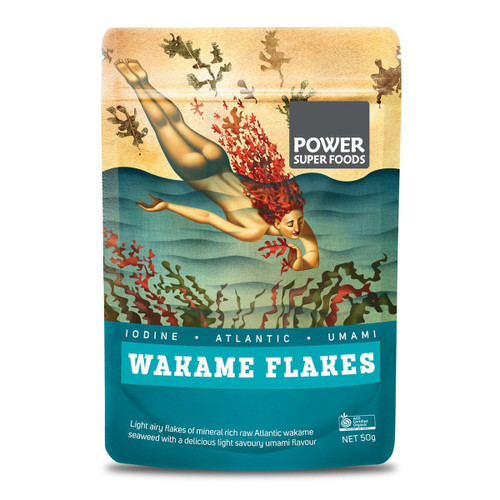Wakame FLAKES Organic 50g - Power Super Foods