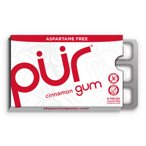 Cinnamon Chewing Gum 12.6g - PUR