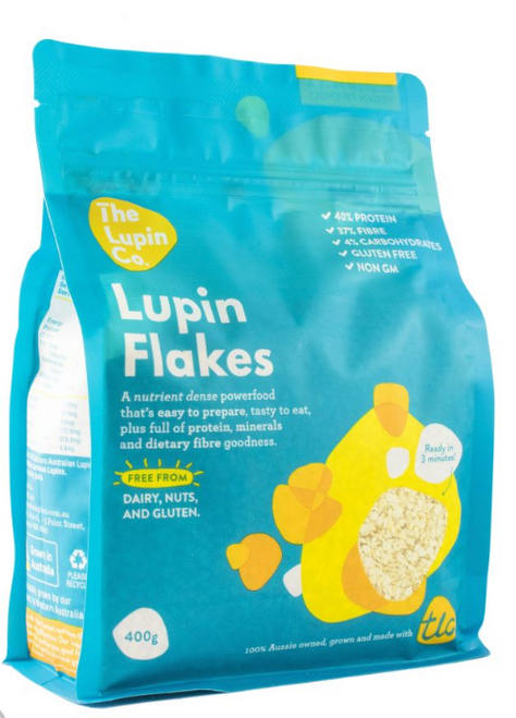 Lupin Flakes 400g - The Lupin Co.