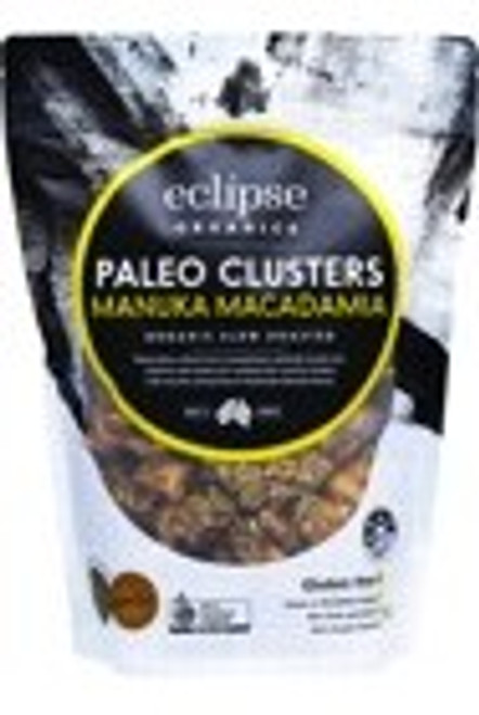 Muesli - Paleo - Manuka & Macadamia Clusters - Organic 450g - Eclipse Organics