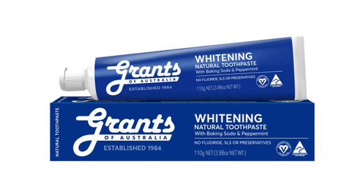 Whitening with Baking Soda & Peppermint Toothpaste 110g - Grants