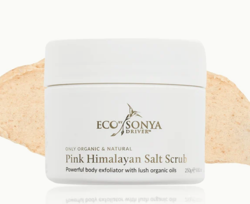 Body Salt Scrub Pink Himalayan Organic 250ml - Eco by Sonya