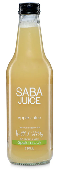 Juice - Apple Organic 330ml - Saba