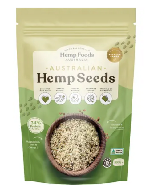 Hemp Seeds Australian 800g - Hemp Foods Australia