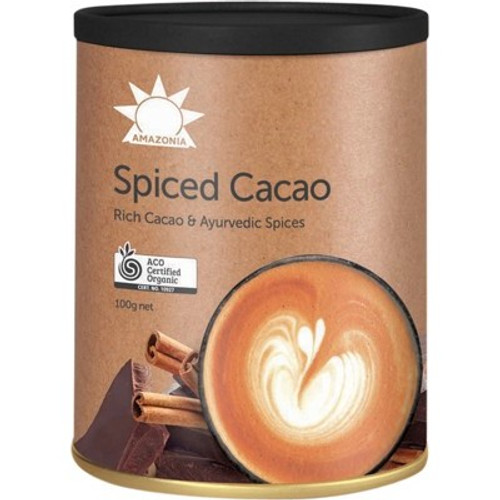 Spiced Cacao Raw Organic 100g - Amazonia