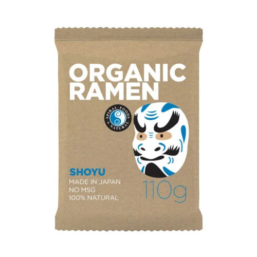 Instant Ramen Shoyu Noodles Organic  110g - Spiral
