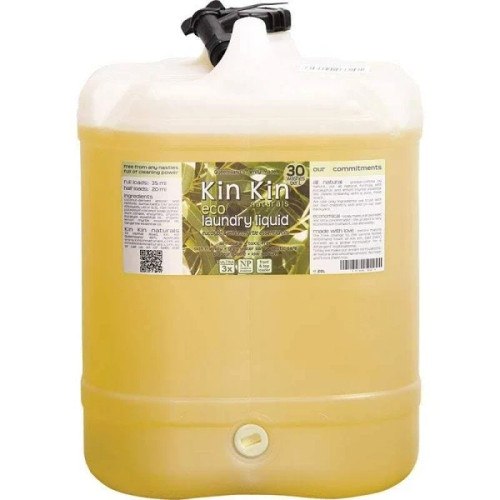 Laundry Liquid Eucalypt & Lemon Myrtle 20L Drum  - Kin Kin *PRE-ORDER*