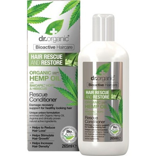 Hemp Oil Conditioner Rescue & Restore Organic 265ml - Dr Organic