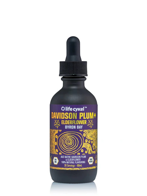 Davidson Plum & Elderflower Australian Bush Flavouring 60ml - Lifecykel