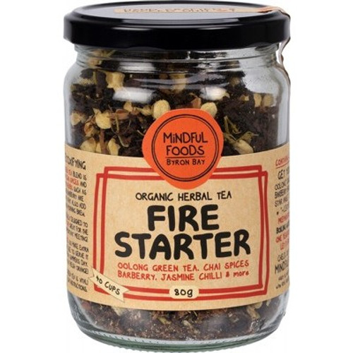 Fire Starter Tea Loose Leaf Tea Organic 80g - Mindful Foods