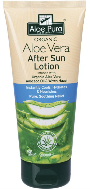 Aloe Vera Lotion After Sun Organic 200ml - Aloe Pura