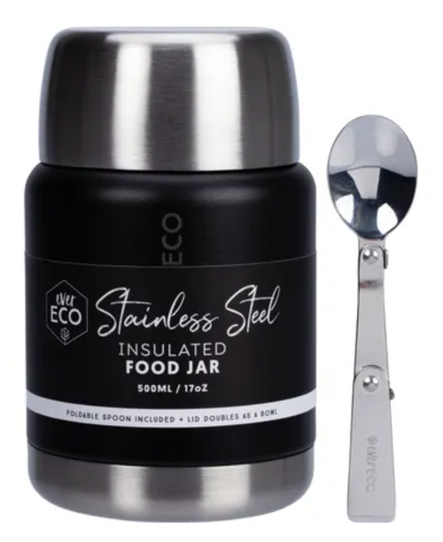 Stainless Steel Insulated FOOD JAR 500ml/17oz - Ever Eco