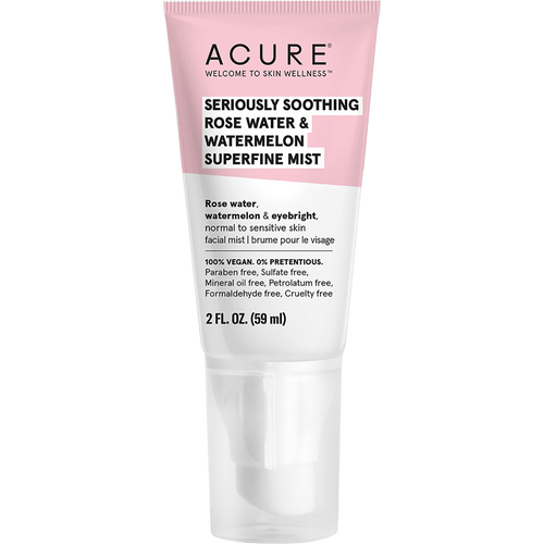 Hydrating MIST Rose Water & Watermelon Seriously Soothing 59ml - Acure