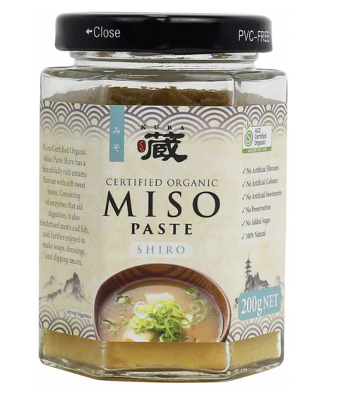 Miso Paste Shiro Organic 200g - Kura