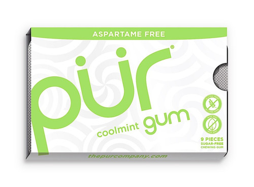 Chewing Gum Coolmint 12.6g - PUR