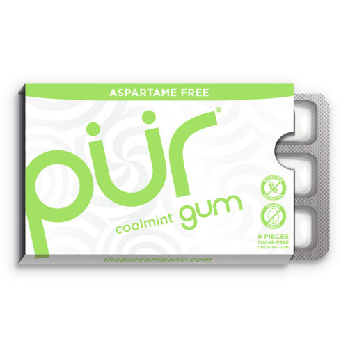 Coolmint Chewing Gum 12.6g - PUR