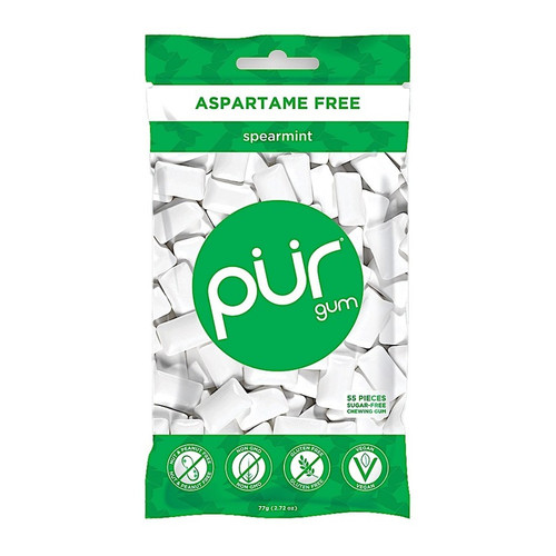 Chewing Gum Spearmint BAG 77g - PUR