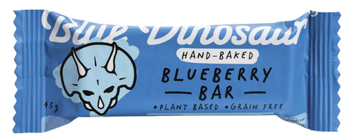 Hand Baked Bar - Blueberry Organic Ing. 45g - Blue Dinosaur
