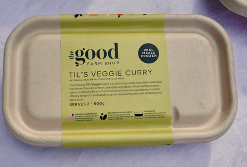 Vege Curry (2 serves) 500g ORGANIC - Good Farm