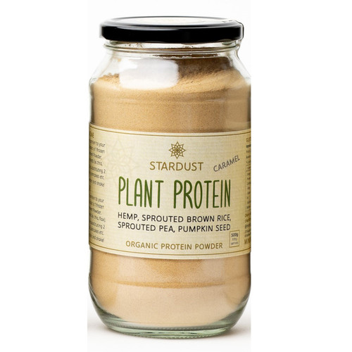 Stardust Plant Protein Caramel Organic 500g - Mindful Foods