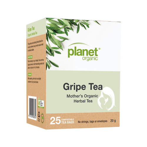 Gripe Tea Mother's Organic 25 Bags - Planet Organic