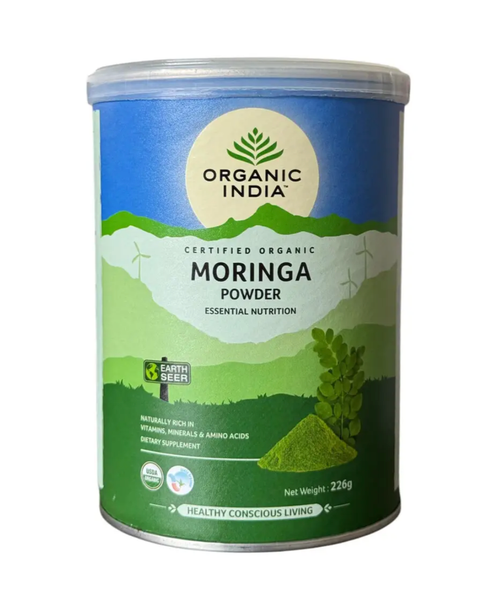 Moringa Leaf Powder Organic 226g - Organic India