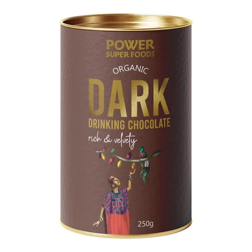 Dark Drinking Chocolate Organic 250g - Power Super Foods