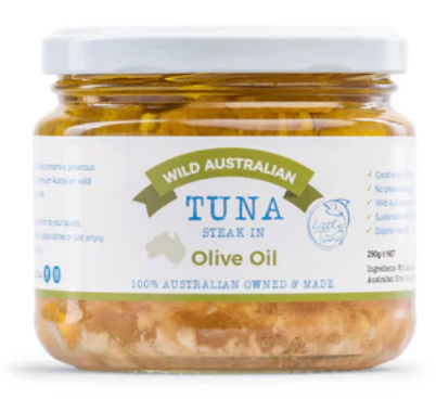 Tuna in OLIVE OIL Australian 290g - Little Tuna