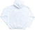 Embroidered Big Logo Hoody - White w White