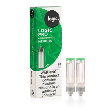 Logic Pro Black Label Menthol Capsules