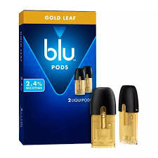 blu Gold Leaf Tobacco Pods 2.4% 2 PC