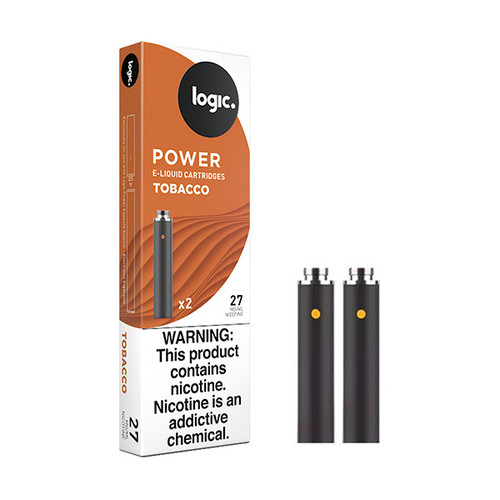 Logic Power Tobacco Cartomizers 2.4% 2PC