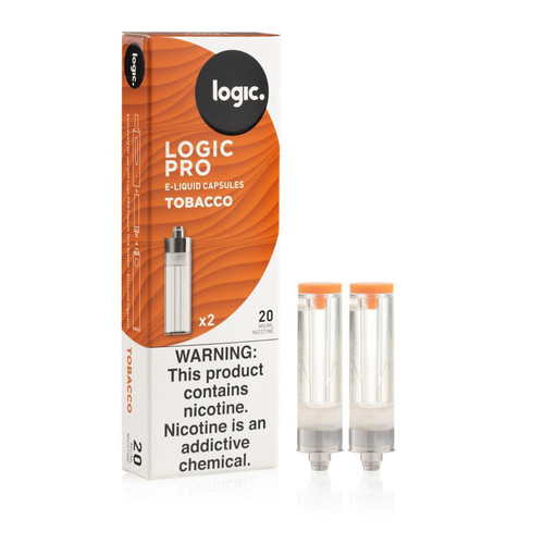 Logic Pro Black Label Tobacco Capsules
