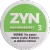 ZYN Dragonberry nicotine pouches 3 mg can in front of the roll
