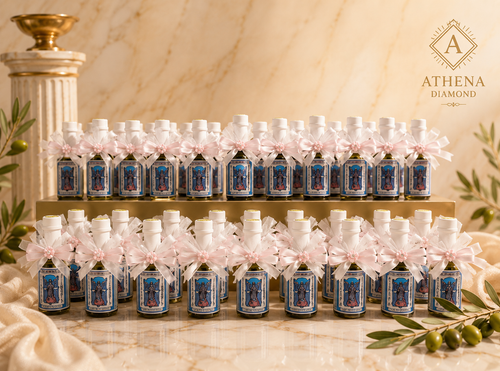 Athena Diamond Cold Pressed Extra Virgin Olive Oil Favors For All Occasions