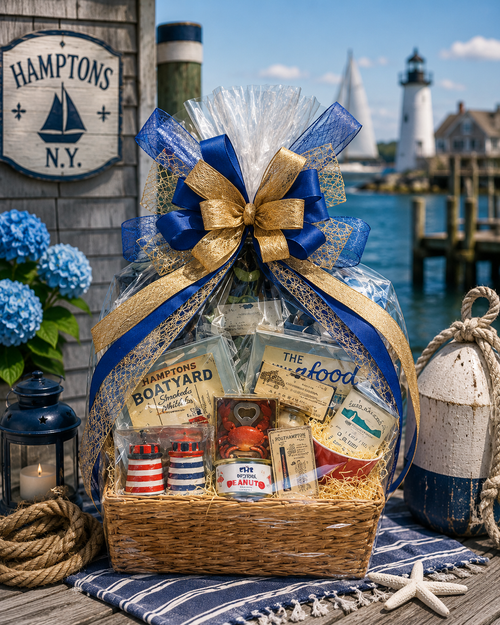 Weekend In The Hamptons Nautical Gift Basket  ( Sold Out )