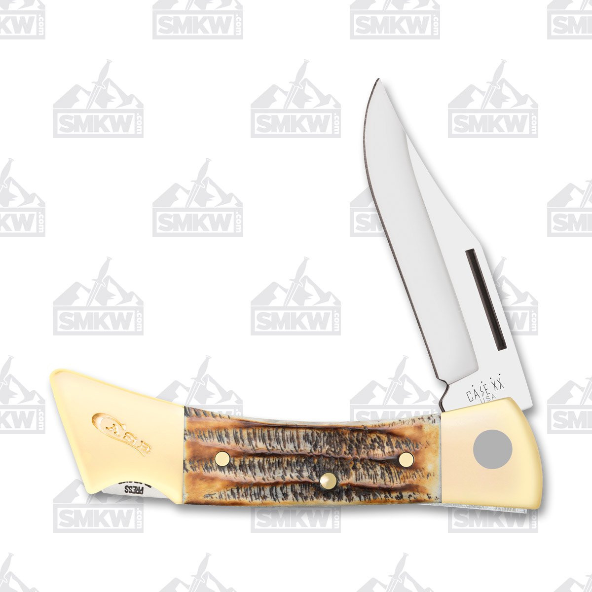 Case 6.5 BoneStag XX Changer Folding Knife Smoky Mountain Knife Works